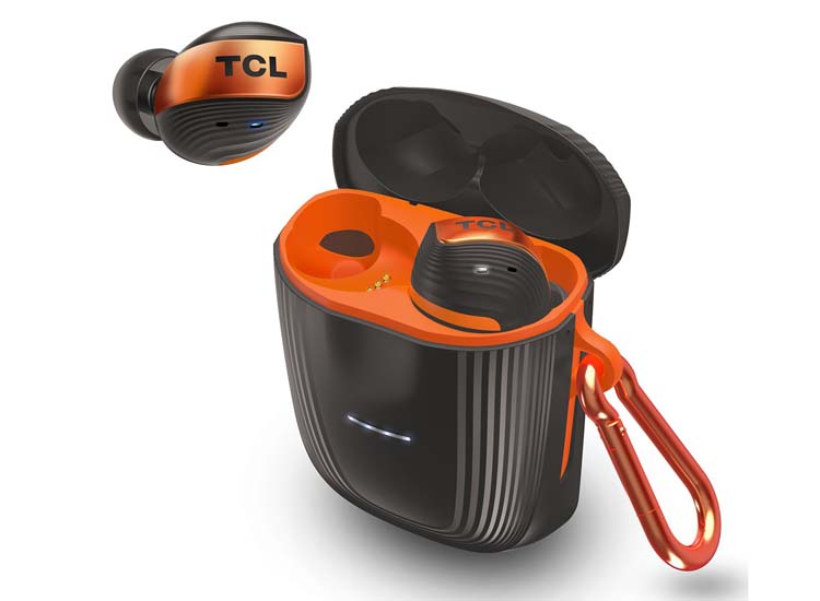TCL True Wireless Sports Headphones - copper dust black