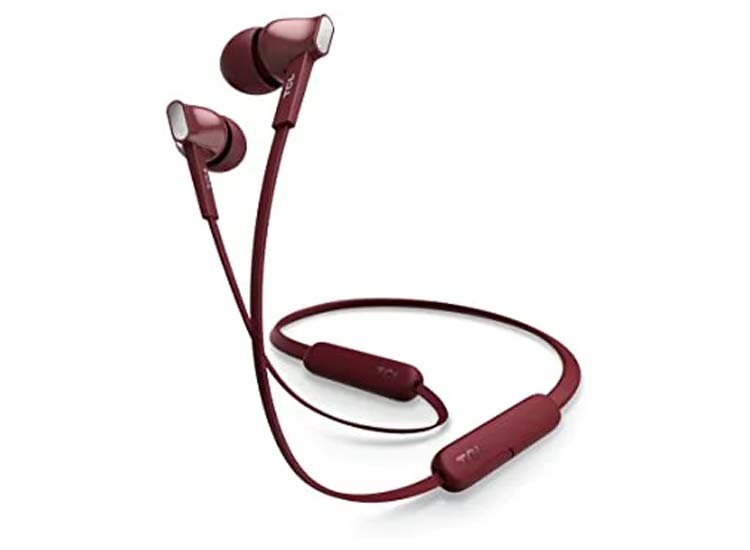 TCL Draadloze In-ear oordopjes - Met Microfoon - 18 uur luistertijd - BT5.0 - Rood