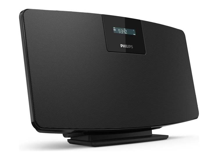 Philips TAM2505 DAB+ Radio Bluetooth Speaker Zwart