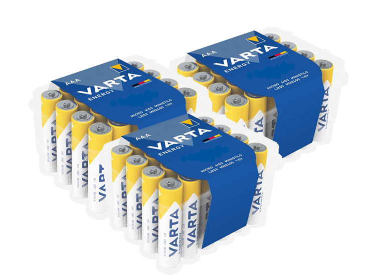 Afbeelding van 72 Varta energy AA batterijen