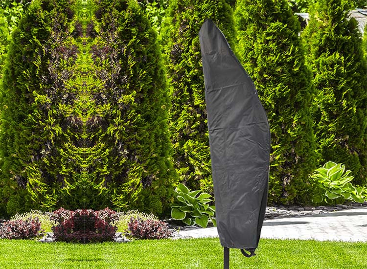 Hi Parasol beschermhoes - Wind en waterdicht - Grijs