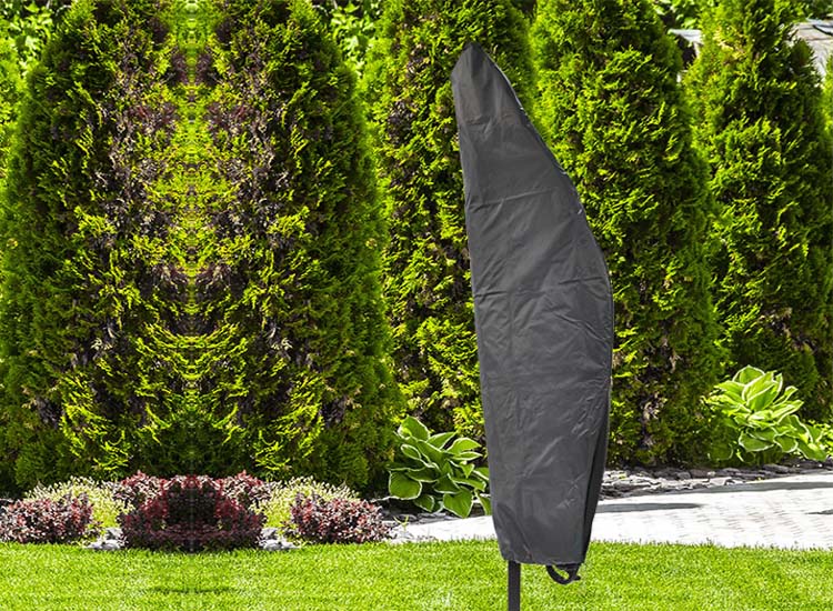 DealDonkey Hi Parasol beschermhoes - Wind en waterdicht - Grijs aanbieding