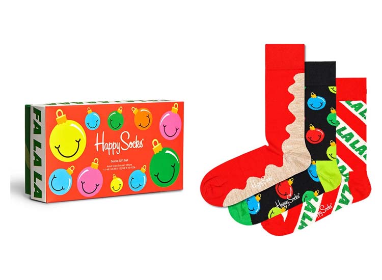 Happy Socks Sokken Maat 41-46 Unisex Sokken Giftbox 3 paar