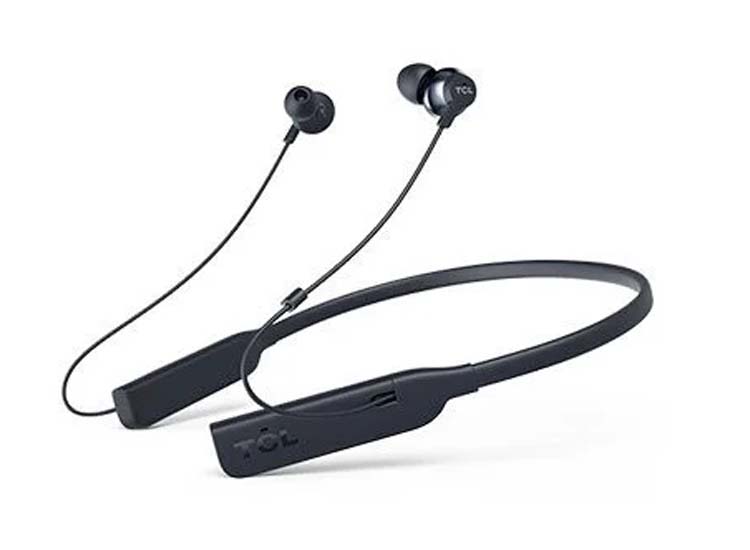 TCL earphone incl. ANC, with pouch - blue