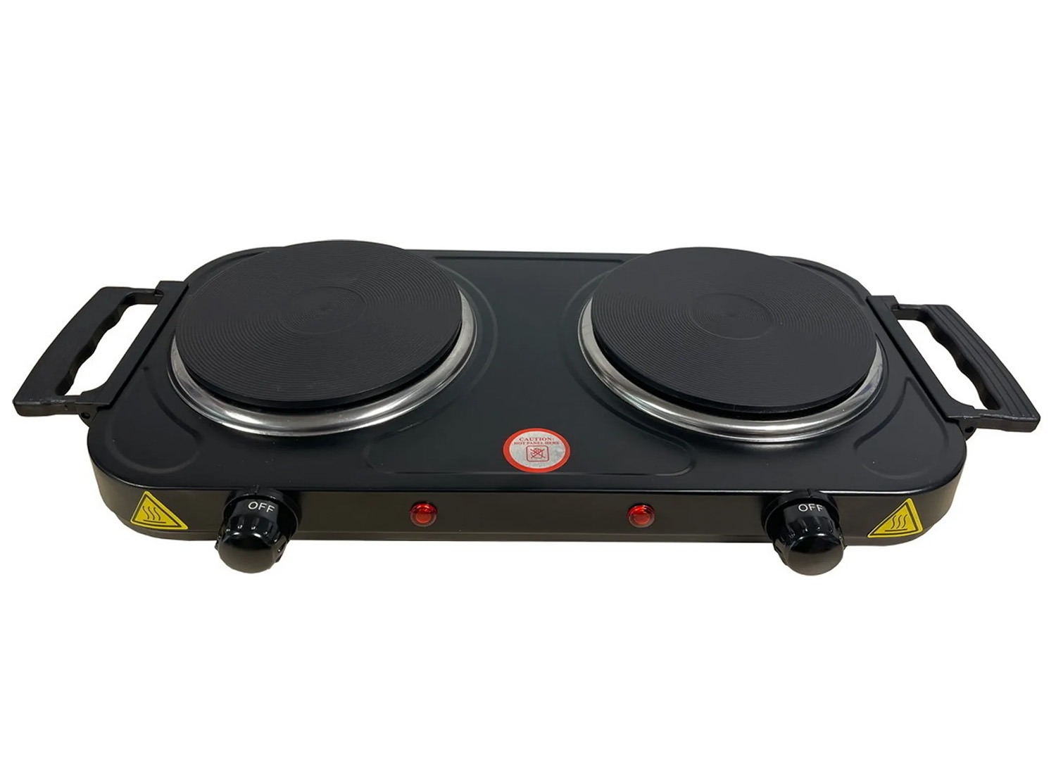 Deal Donkey - Deski Dubbele Elektrische Kookplaat - 2X 1000 Watt Deal Donkey - Deski Dubbele Elektrische Kookplaat - 2X 1000 Watt