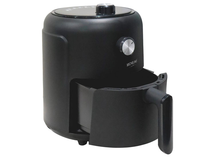 Michelino Airfryer 2,6L Heteluchtfriteuse 1000W Zwart