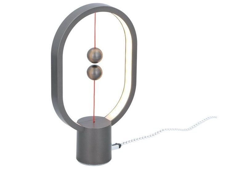 Grundig Tafellamp Aan-- Uitschakelen met Magneet LED Wit Licht 25 x 14 x 5,5 cm