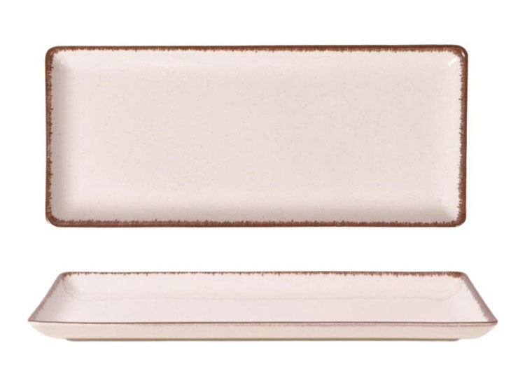 SENZA Tapas Bord Mikos 35x15cm Beige