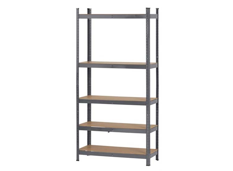 ProBuilder Stellingkast - 5 Planken - Max gewicht 175KG - Grijs
