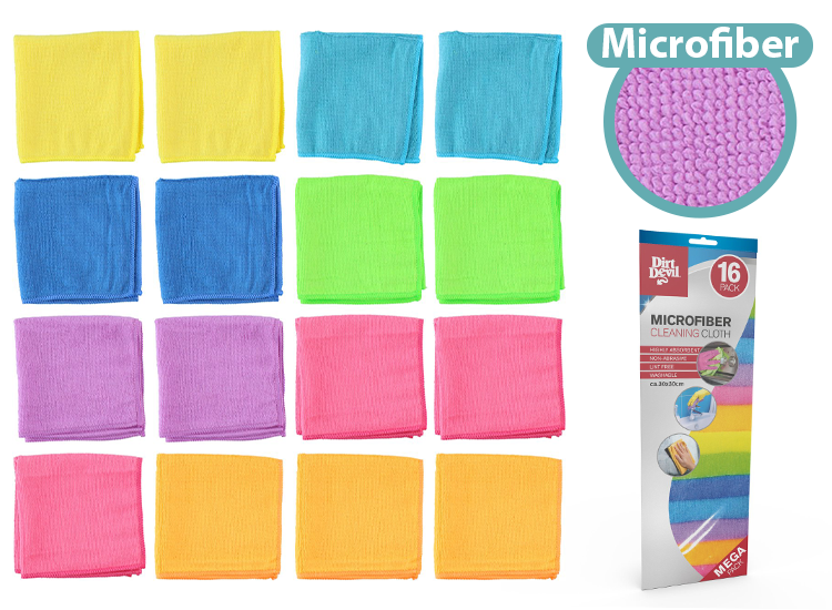 16 Dirt Devil Microvezeldoeken afbeelding