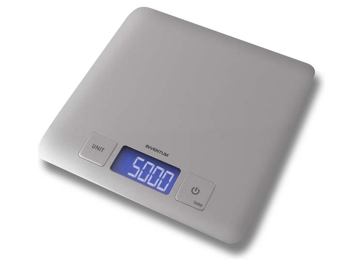 Inventum Ws335 RVS keukenweegschaal