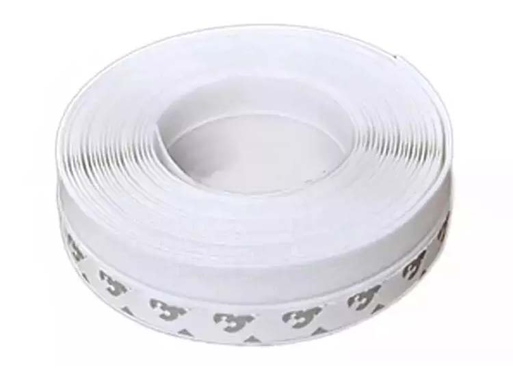 Fedec Siliconen tochtstrip deuren/ramen 45 mm dik - 5 meter lang - Transparant