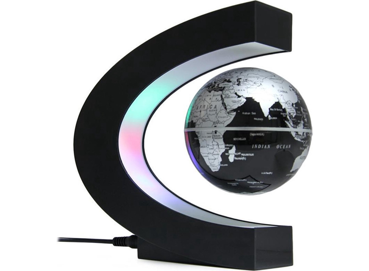 FEDEC Zwevende wereldbol - Met RGB verlichting